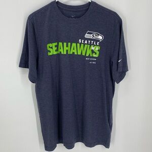 Nike Seattle Seahawks Tee Shirt Size Large NWT